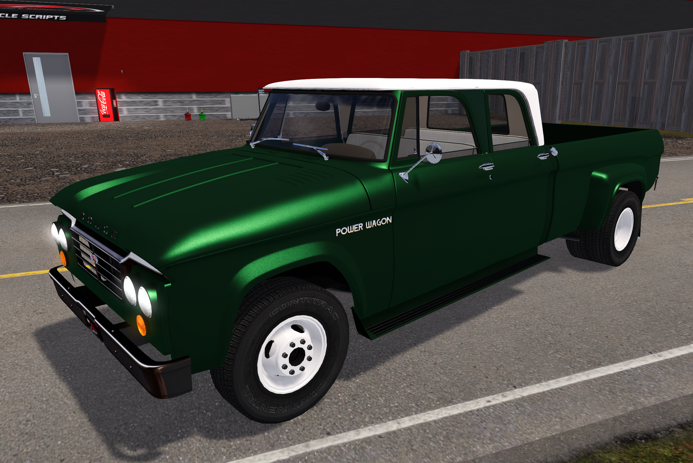 64 Dodge Single_Dually_Removable Bed + Paint & PSD
