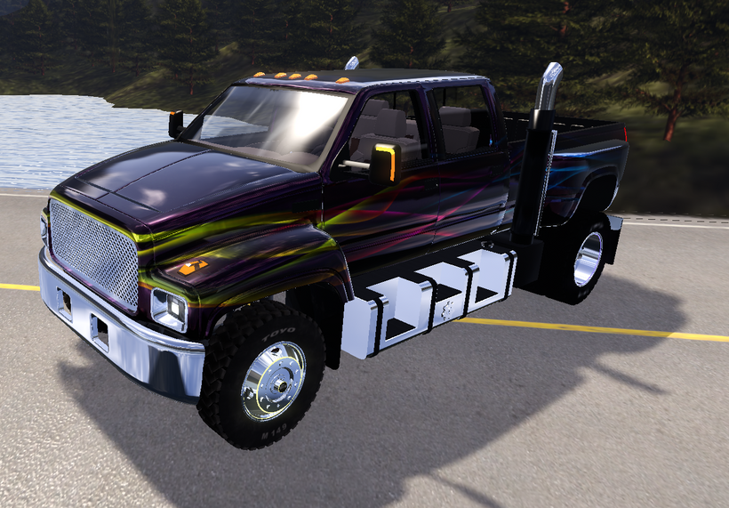99 Chev Kodiak (Crew Cab) - with Template