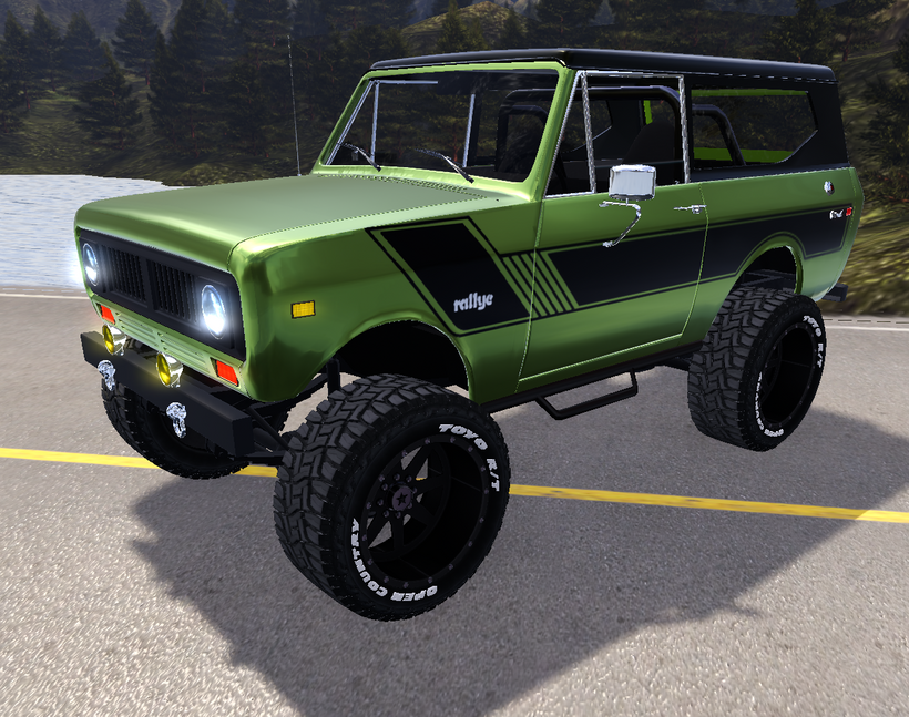 1975 International Scout - 2K Template
