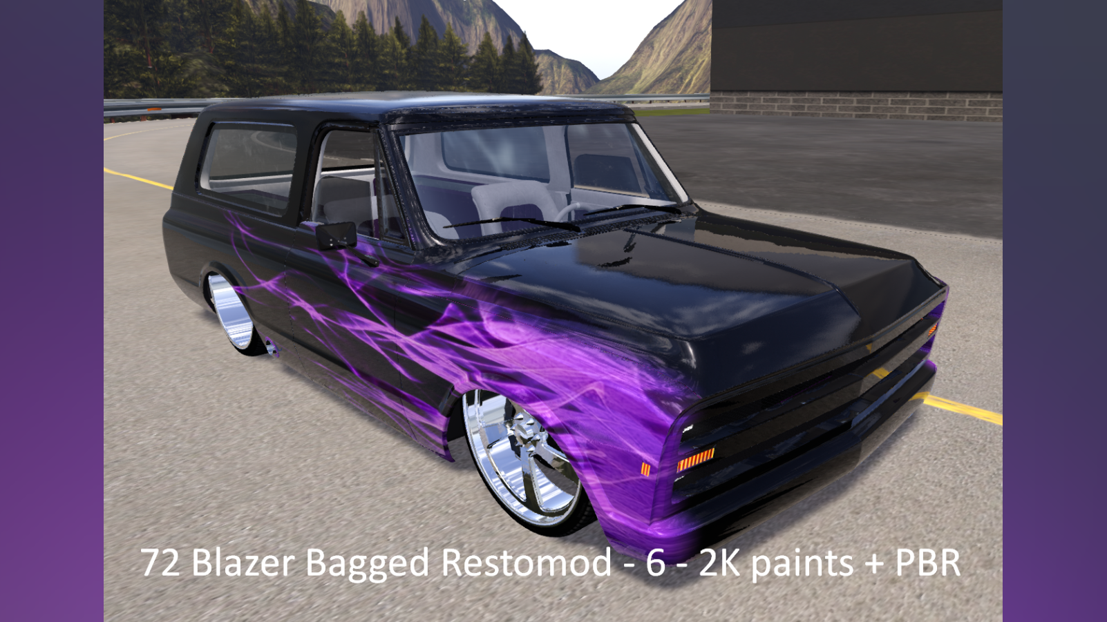 72 Blazer Bagged Restomod
